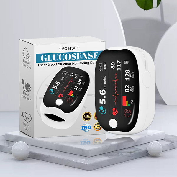 GlucoSense – Tecnología Láser Avanzada para Medir Glucosa sin el Pinchazo